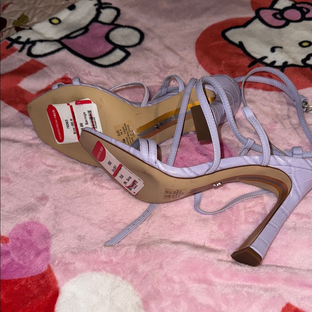Sam Edelman Lavender heels - Picture 3 of 4